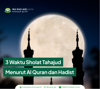waktu sholat tahajud